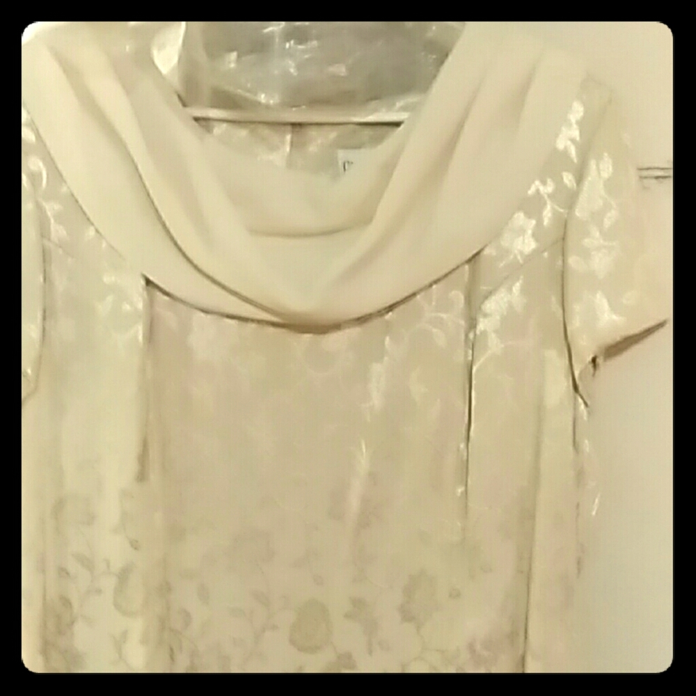 Sheri Martin size 16 Champaign color dress